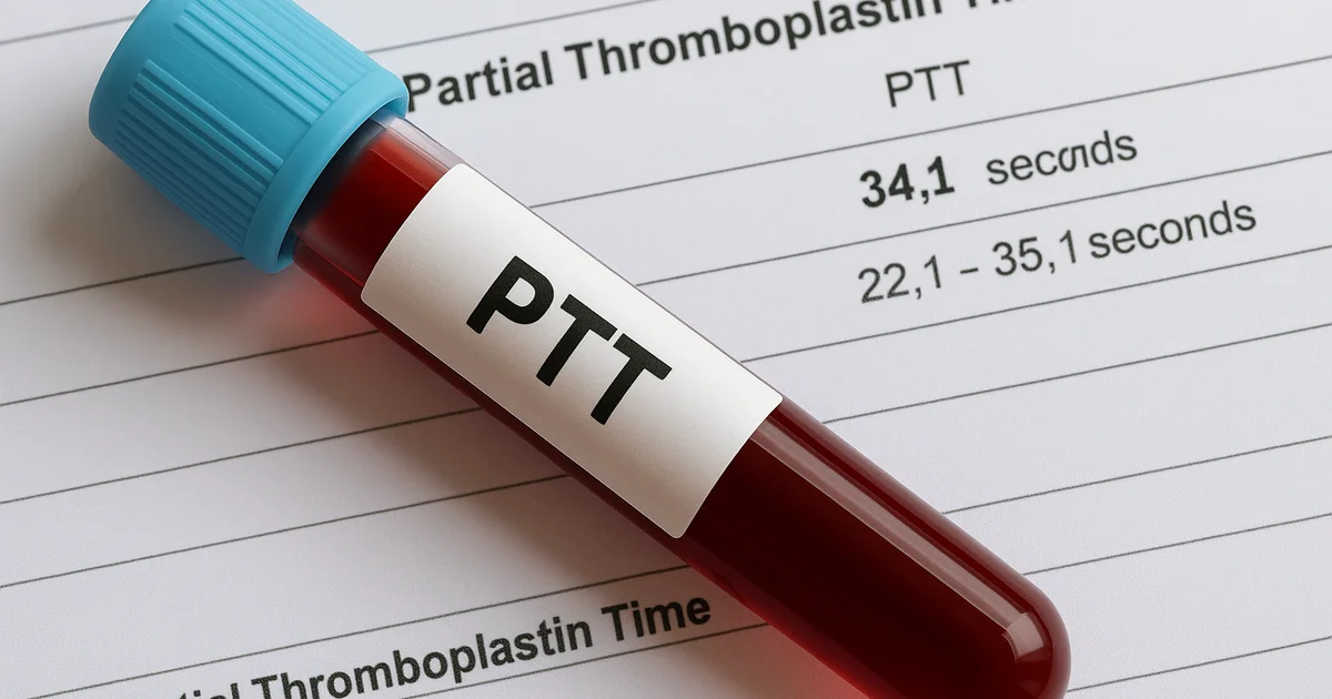 آزمایش PTT چیست؟ بررسی زمان انعقاد خون، کاربردها و شرایط انجام