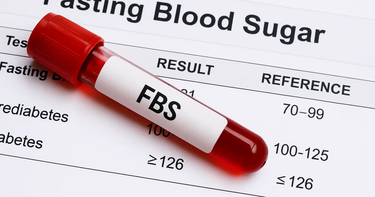 بررسی کامل آزمایش FBS (قند خون ناشتا) و تفسیر نتایج آن