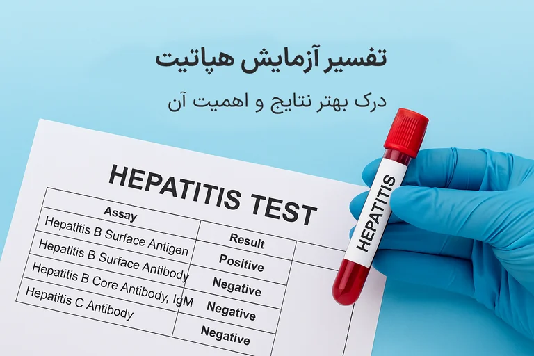 تفسیر نتایج آزمایش هپاتیت: راهنمای کامل و ساده